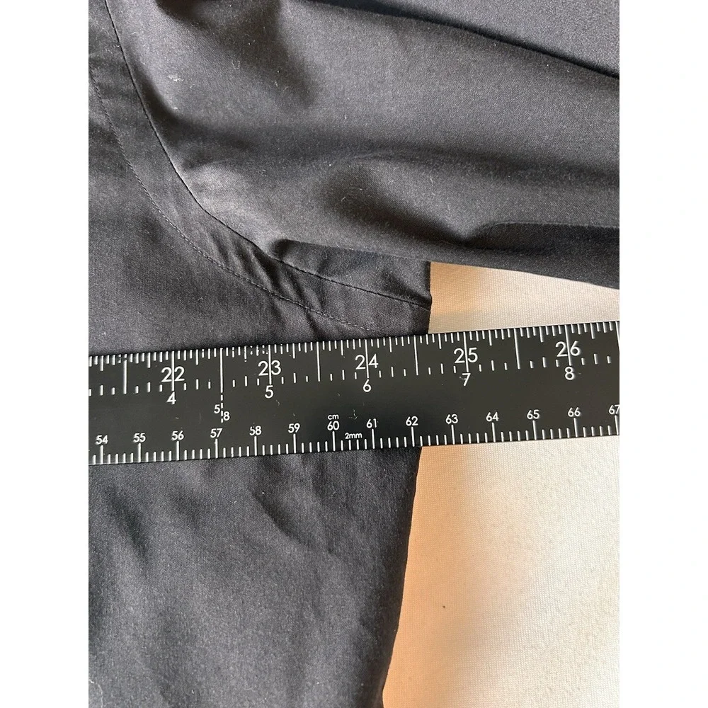 Banana Republic Classic Men's Black Long Sleeve Button Up Dress Shirt Size L